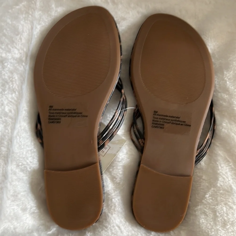 NWT 14th & Union leopard print sandals - Picture 3 of 3